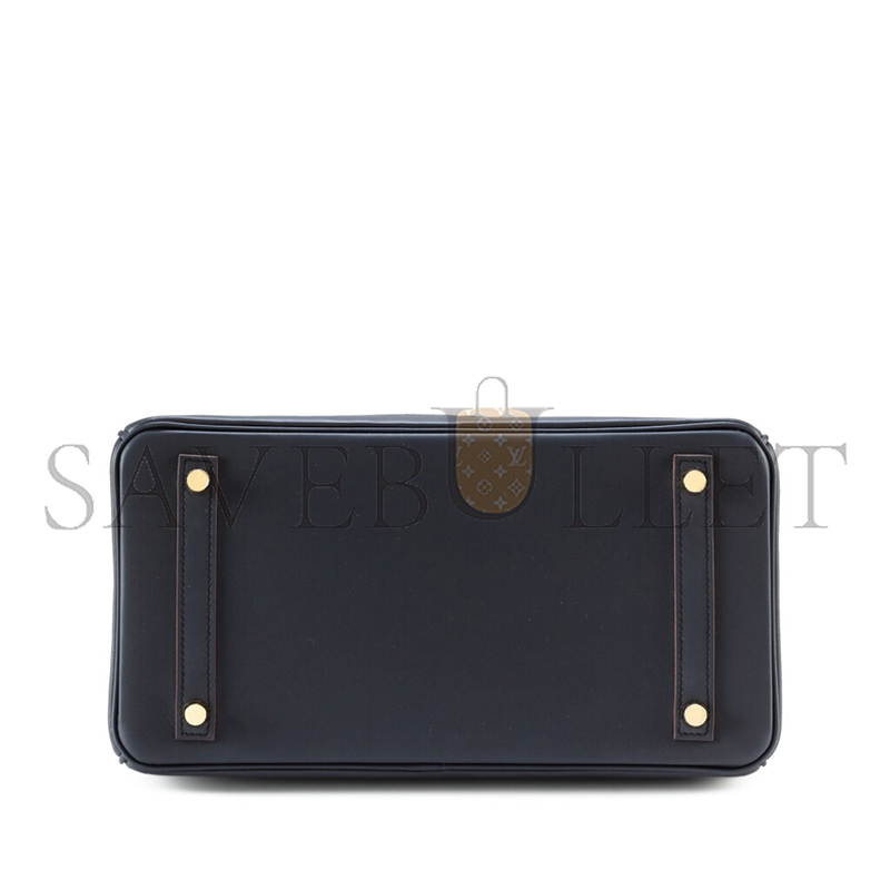 H**mes master colormatic birkin 30 caban, black and chai swift gold hardware (30*22*16cm)